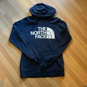North Face navy blue hoodie
